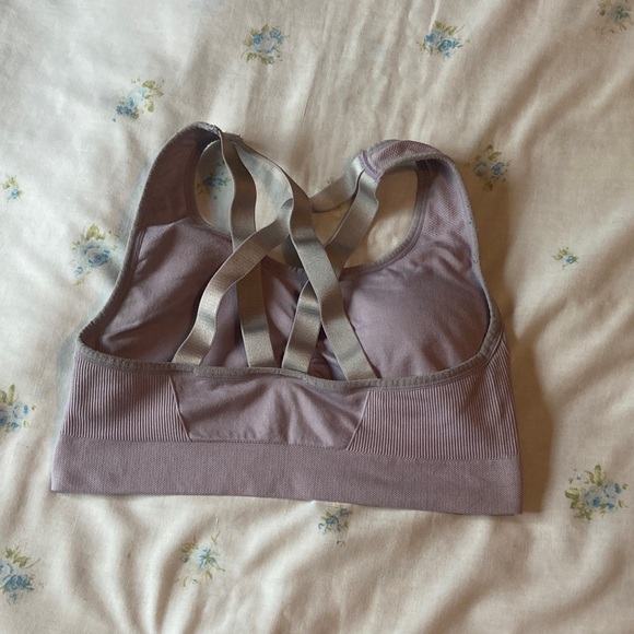 Puma Women's Lavender Sports Bra - Picture 6 of 12